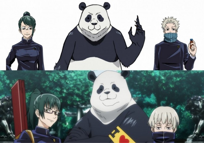 Maki Zenin, Panda, Toge Inumaki